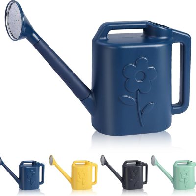 Watering Can for Indoor Plants，with Removable Long Spout and Stainless Steel Shower Head，Flower Watering Can 90oz,2.8L